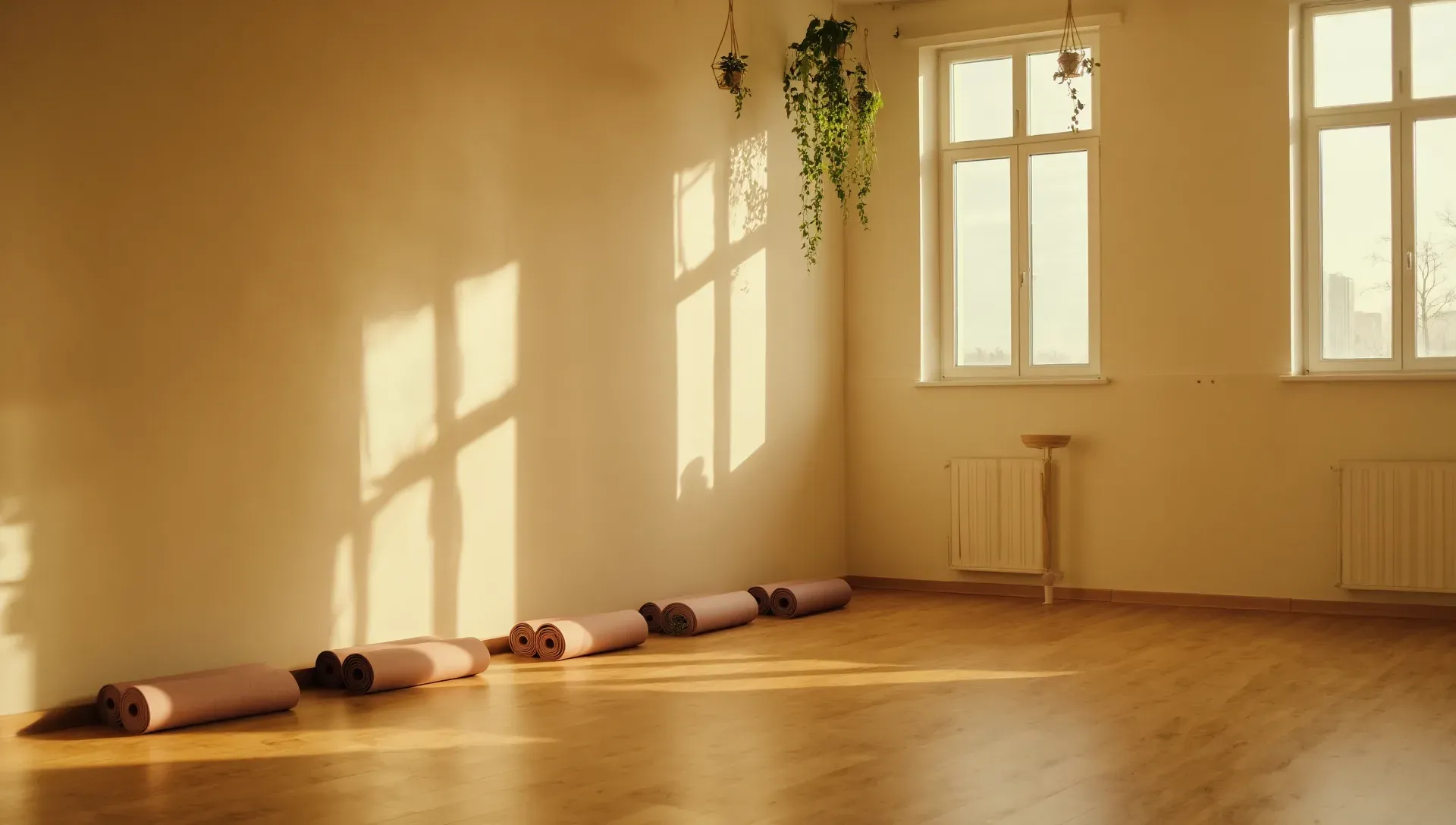 Terra website — yoga & wellness studio web design concept by Kindling