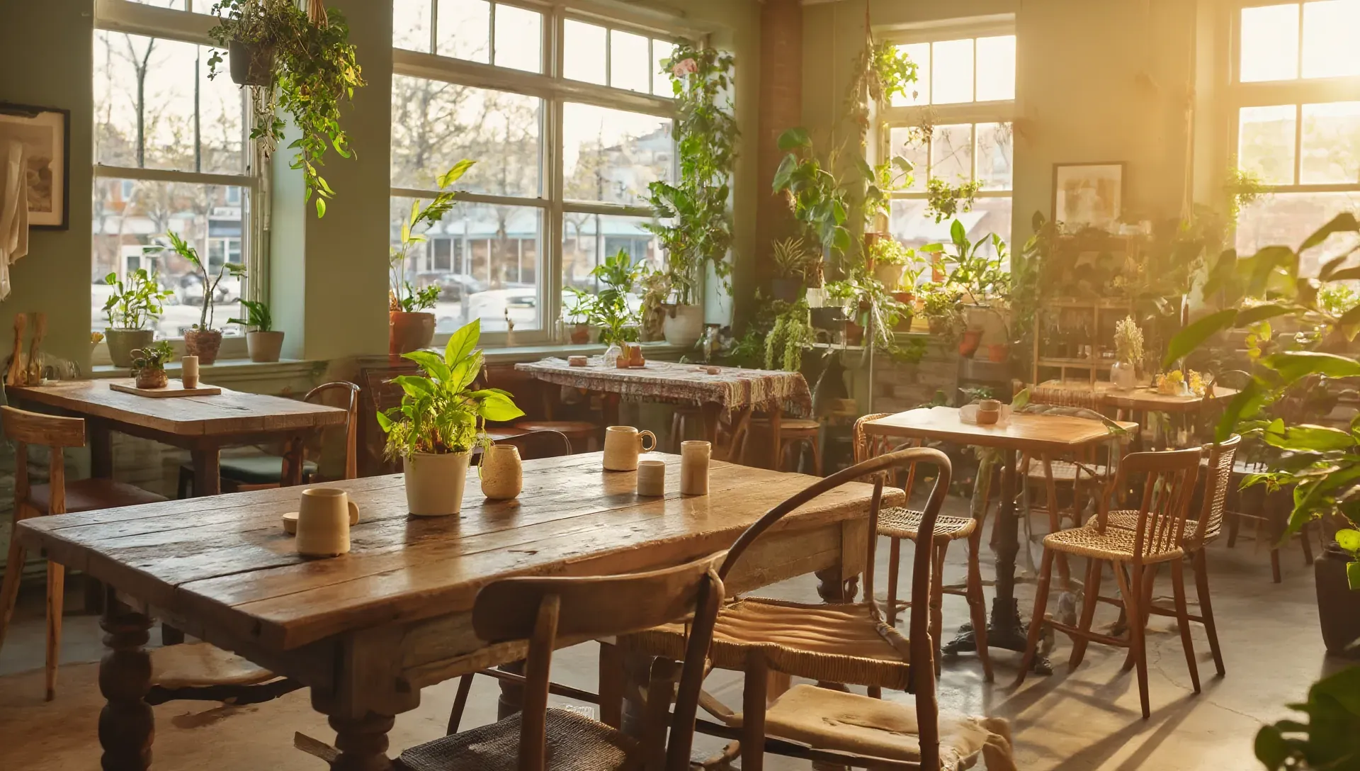 Willow & Oak website — café & coffee house web design concept by Kindling